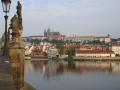 カレル橋からのプラハ城