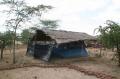 南スーダン滞在中のテント